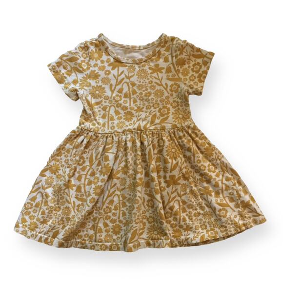 Winter Water Factory Other - Winter Water Factory Organic Yellow Floral Dress